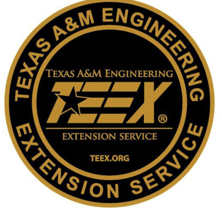 Texas A&M Engineering Extension Service commemorative coin in black and gold